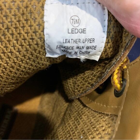 HIGH sierra hiking boots suede leather uppers lace up lug sole size 7.5 and 8 - Picture 8 of 9